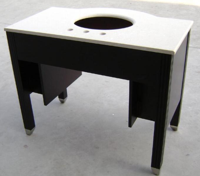 Wooden Freestanding Vanity Cabinet , Wooden Vanity Units For Bathrooms 0