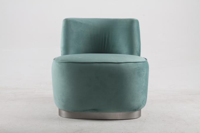 Single Seater Hotel Upholstered Fabric Chair Lounge Living Room 1