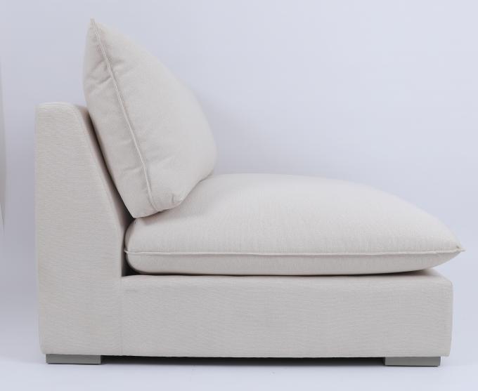 Customized Modern Sofa In Living Room With Wood Frame Fabric 1
