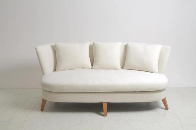 Elegant Modern Velvet Fabric With Wood Frame Sofa Set For Home Furniture 1