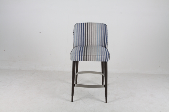 Giá tốt. Colorful Upholstered High Back barstool chair with Metal Stainless Steel Solid Wood trực tuyến