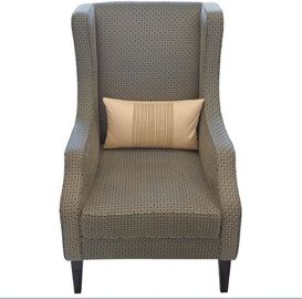 Giá tốt. Custom Wooden Living Room Couches Bedroom Single Sofa Dark Color ISO Listed trực tuyến