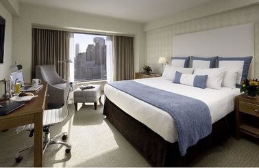 Giá tốt. Deluxe Hotel Room Furnishings ,  King Size Hotel Guest Room Furniture In PU Finish trực tuyến