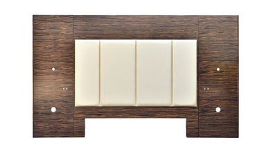 Giá tốt. Twin Bed Hotel Style Headboards 50% Sheen For Bedroom , Natural Color trực tuyến