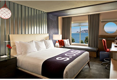 Giá tốt. Elegant Luxury Hotel Bedroom Furniture Sets Double Dowel Eco Friendly trực tuyến