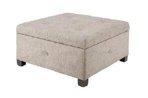 Giá tốt. Square Bedroom Fabric Storage Bench For End Of Bed , Folding Ottoman Bench Seat trực tuyến