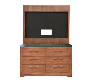 Giá tốt. Hotel wooden dresser with back TV panel / chest / dresser for hotel bedroom furniture trực tuyến