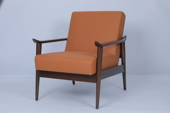 Giá tốt. Vintage Hospitality Lounge Chairs Oak Burned Orange Arm Chair trực tuyến