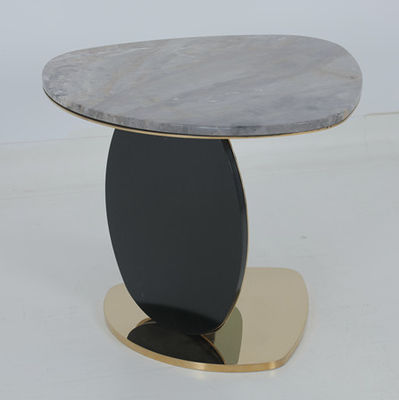 Giá tốt. Phòng khách Custom Side Coffee Table With Marble Top Metal Frame Phòng khách trực tuyến