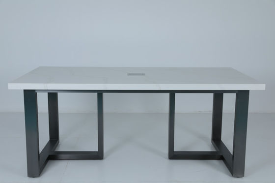 Giá tốt. Bàn bar khách sạn theo phong cách hiện đại tùy chỉnh với đỉnh đá và nền thép không gỉ trực tuyến
