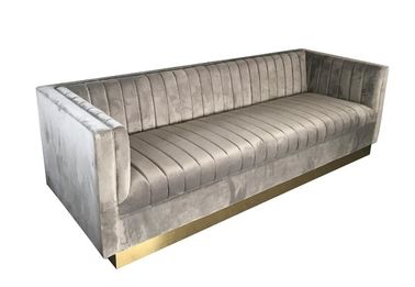 Giá tốt. Wholesale New model velvet upholstery furniture fabric living room sofa for wedding rental sofa trực tuyến
