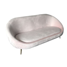 Giá tốt. Pink Couch Velvet Upholstery Sofa Living Room Furniture For Wedding Rental trực tuyến