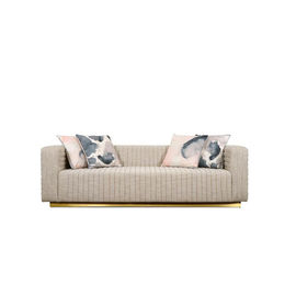 Giá tốt. American Classic Home Furniture Living Room Sofa 4 Seat Chesterfield Modern linen Fabric Sofa trực tuyến