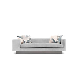Giá tốt. New Design Customized Professional Luxury Leisure Sofa Fabric Upholstery Wood Frame Metal Legs trực tuyến
