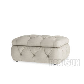Giá tốt. Large Size Button Tufted Fabric Storage Bedroom Ottoman Bench For Shoes Change trực tuyến