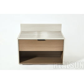 Giá tốt. Hampton Inn Hotel HPL Solid Wood Bedside Table With Drawer And Soft Close Drawer Slides trực tuyến
