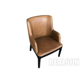 Giá tốt. Modern Style Pu Leather Dining Chairs Metal Leg Wooden Base For Living Room trực tuyến