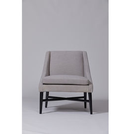 Giá tốt. Fashion Living Room Couches Light Grey Upholstered Single Sofa With Black Coated Base trực tuyến