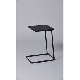 Giá tốt. Black Paint Solid Wood Metal Frame Coffee Table With Black Powder Coated Stainless Steel trực tuyến