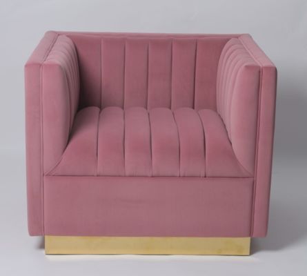 Giá tốt. Custom Color Velvet Fabric Sofa Living Room Furniture Armchair trực tuyến