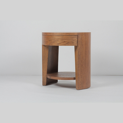 Giá tốt. Wood Bottom Corner Round Cabinet Night Stand Minimalist Bedside trực tuyến