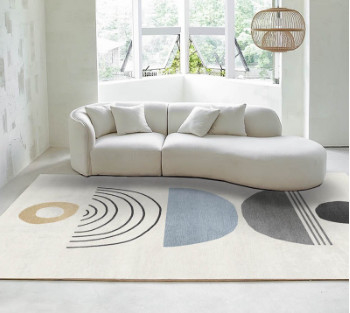 Giá tốt. Soft Round Modern Couch Simple Sofa Minimalist Special Shaped Cashmere White Sofa Designs trực tuyến