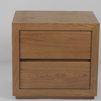 Giá tốt. Modern Solid Oak Nightstand Luxury Hotel Bedroom Furniture Customized Color trực tuyến