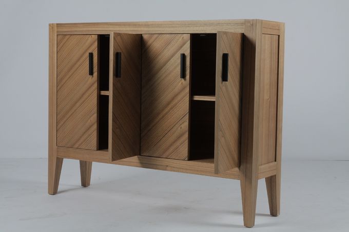 Modern Style Dining Room Furniture Kitchen Cabinets Solid Wood 3