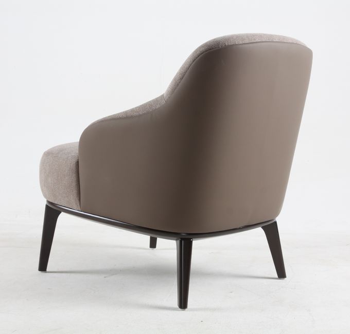 Living Room Coffee Shop Hotel Leisure Office ArmChairs With Wooden Legs 4