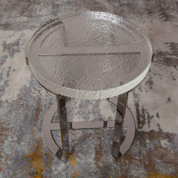 Metal Center Living Room Coffee Tables Furniture Sets Modern Luxury Glass 2