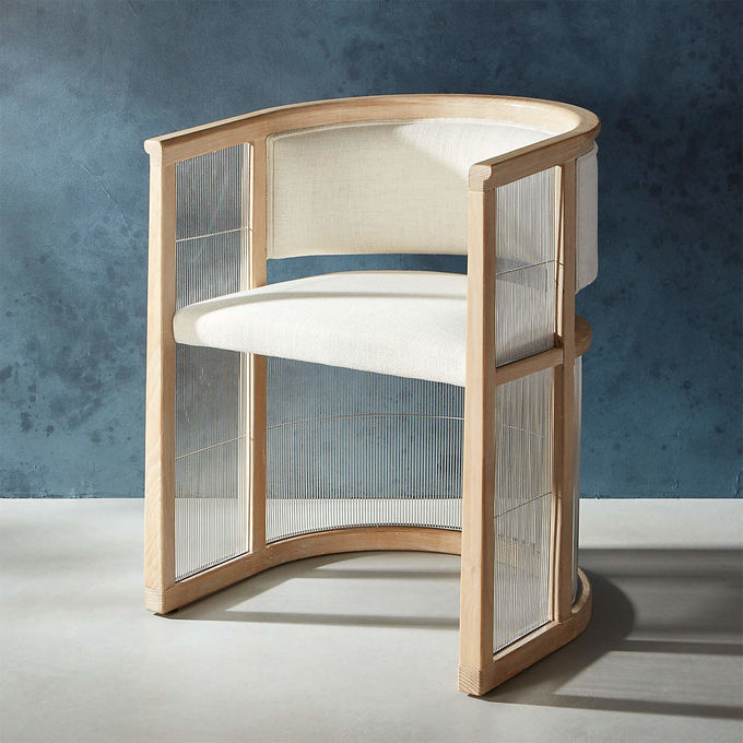 Outdoor Leisure Solid Teak Wood Side Chair Furniture Modern Style Hotel Patio 0