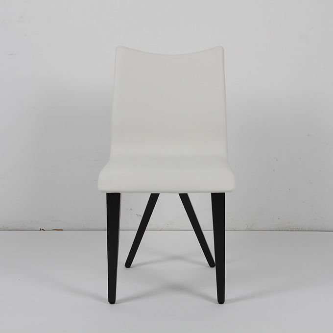 Overlapping Legs Modern Elegant Dining Chairs Contemporary Style 1